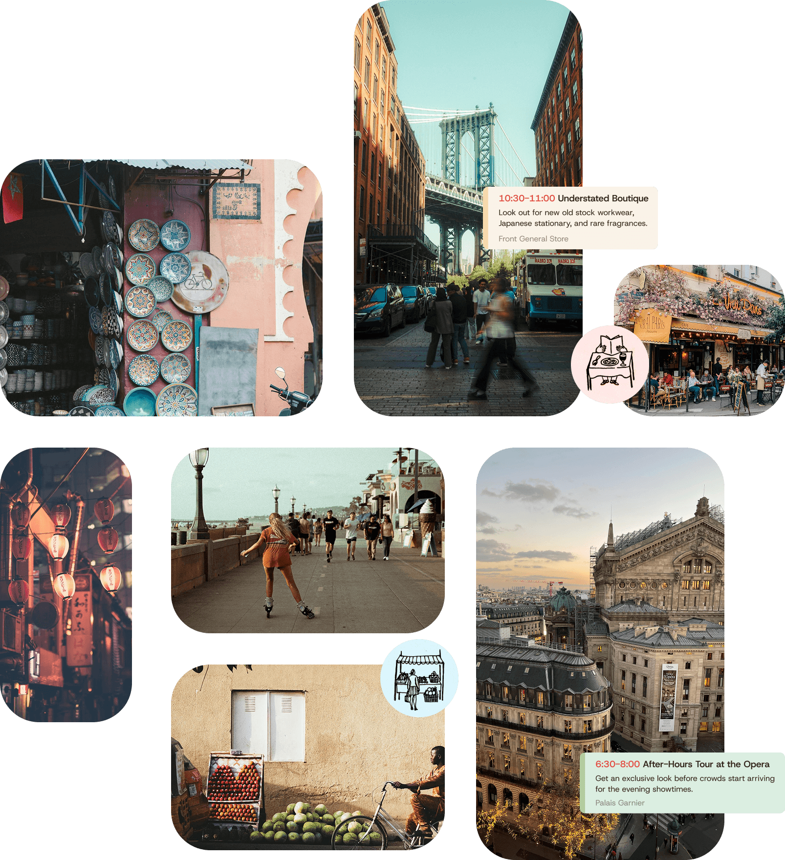 TripClick marketing feature left